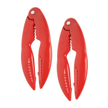 Pinch For Crab Pack Of 2 Red Aluminium Alloy Crab And Lobster Tools, Crab Claw Scissors, Crab Leg Utensils