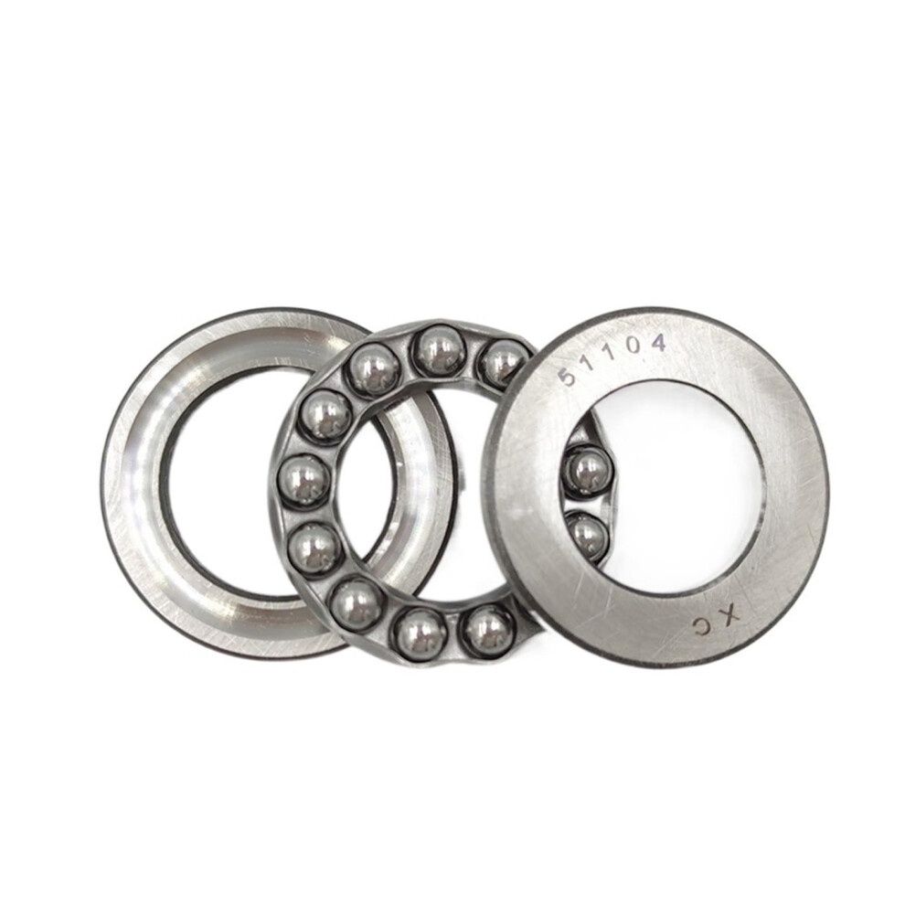 Axial Thrust Bearing 2 Pcs 51200-51207, 51203 17X35x12 Size, Bearing Steel, Durable 6482260416205