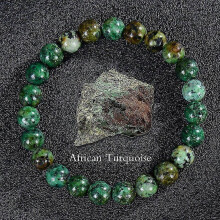(African Pine) Hot Apatite Sunstone Elastic Rope Bracelet Natural Stone Agate Crystal Beaded Bracelet