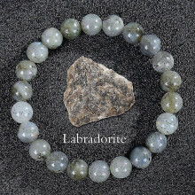 (Moonstone) Hot Apatite Sunstone Elastic Rope Bracelet Natural Stone Agate Crystal Beaded Bracelet