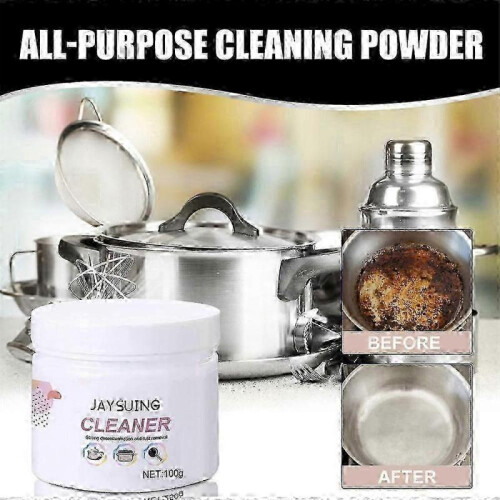 3PCS Foam Rust Remover Kitchen All-Purpose Cleaning Powder, Instant Kitchen Cleaning 1
