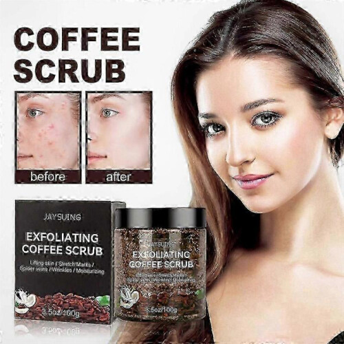 3pcs Coffee Scrub Organic Anti-Cellulite & Exfoliating Treatment 1
