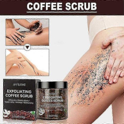 3pcs Coffee Scrub Organic Anti-Cellulite & Exfoliating Treatment 2