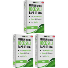 (30kg) White Rock Salt Fast Action De-Ice Roads & Paths
