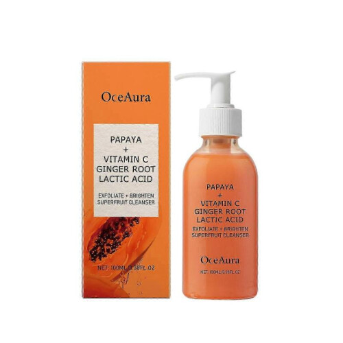 Gentle exfoliating cleanser Gentle cleansing skin refreshing without tightness Moisturizing moisturizing cleanser