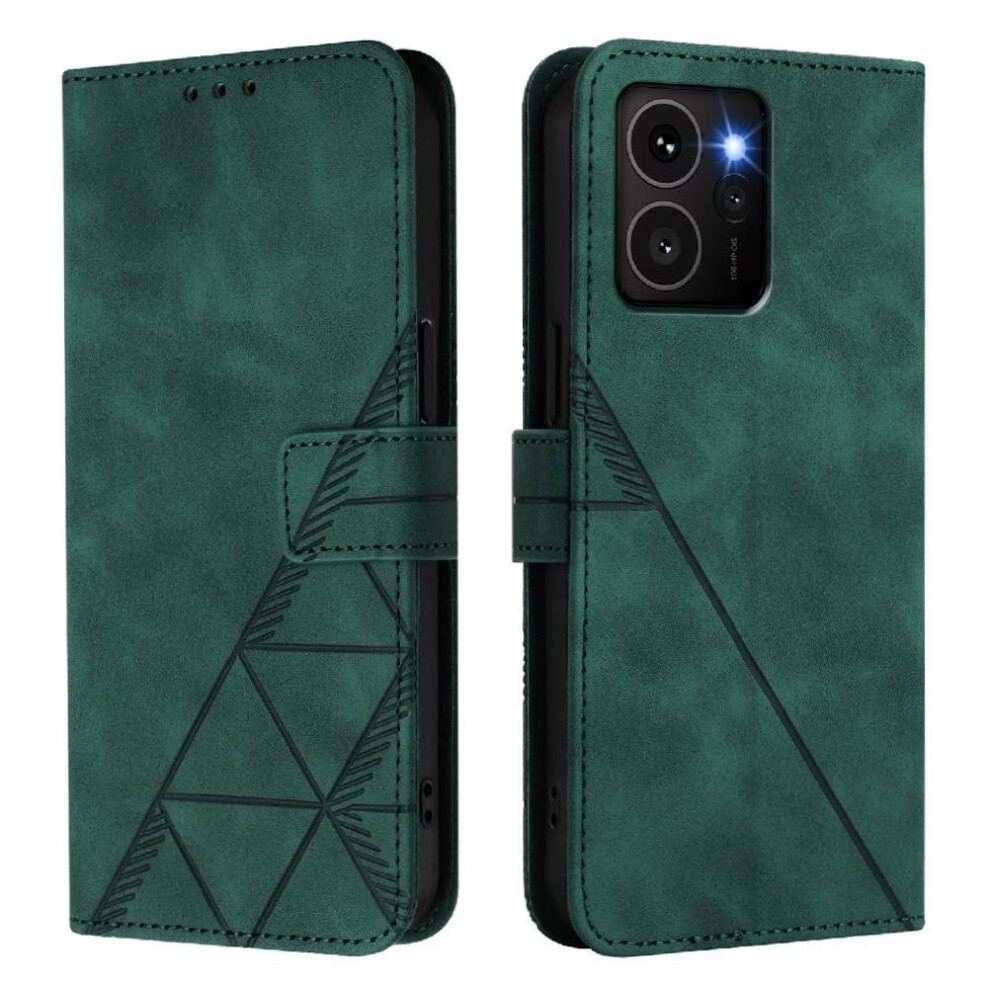 (Green) Case For Nokia Hmd Skyline Flip Folio Book Protective Credit Card Holder Wallet Cover Pu Leather Green 764563167043