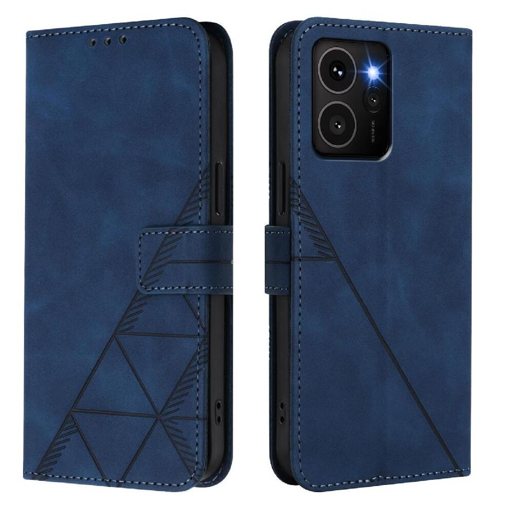 Gangxun (Blue) Case For Nokia Hmd Skyline Flip Folio Book Protective Credit Card Holder Wallet Cover Pu Leather Blue
