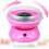 Mini Cotton Candy Maker Automatic Cotton Candy Machine Pink Rose Mini Size Children's Gift 2