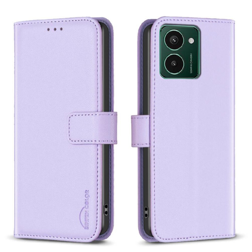 ( Violet) Flip Case For Hmd Pulse Leather Case Multi-Card Slot Wallet Multi-Color Business Light 764563169825