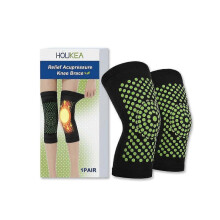 Houkea Sports Knee Pad Breathable Lightweight Elastic Knitted Warm Basketball Knee Pad Riding Running Sports Protection
