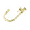 NES Home Nes Home Brushed Brass Modern Pull Out Kitchen Mixer Tap 4