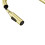 NES Home Nes Home Brushed Brass Modern Pull Out Kitchen Mixer Tap 7