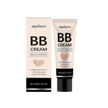 Concealer BB Cream Natural color moisturizing concealer matte BB Cream Not easy to remove makeup mottled card powder