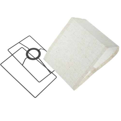 Rectangle Linen Lamp Shades for Table Lamps Desktop Lightshade 2