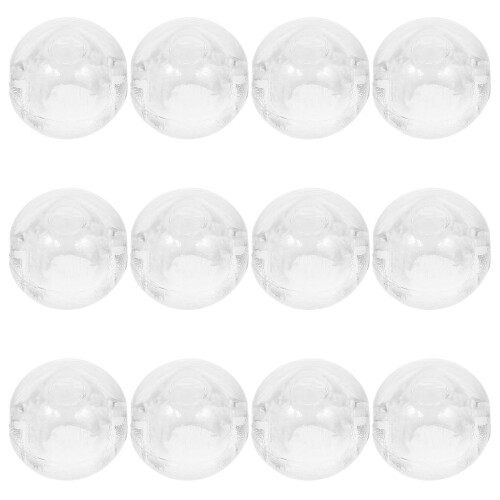 12 Pcs Crimp Beads Buckle Holder Roller Shades Chain Stop Beaded