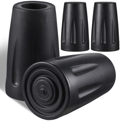 Trekking Pole Tip Protector Anti Slip Traction Tpr 4pcs