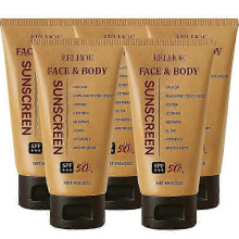(5pcs) Sky Tallow Sunscreen, Sol Beef Tallow for Skin and Face, Grass Fed Beef Tallow