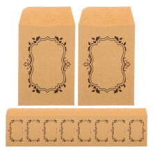 50pcs Small Paper Envelopes For Money Self Sealing Coin Envelopes