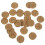 25 Pcs Paint Envelope Stickers Wax Seals Wedding Invitations Adhesive 5