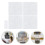 4 Stuks Afzuigkap Filterpapier -Geweven -Absorberend 5