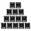 100Pcs Black Plastic Strap and Cargo Corner Edge Protectors for Trucks 5