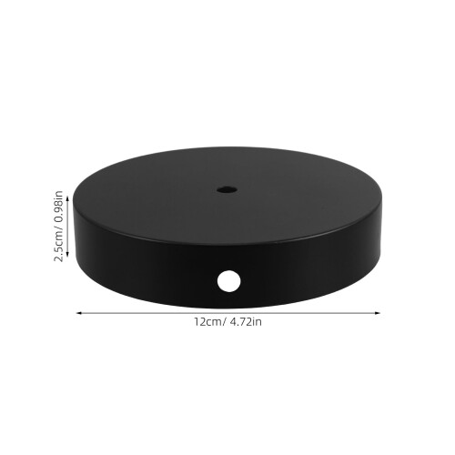 2pcs Weighted Lamp Base: Heavy-Duty Cast Iron Stand for Table & Floor 1