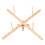 Wood Yarn Holder Swift Rotatable Yarn Winding Tool for Knitting 1