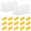 50 Pcs Place Panel Self Adhesive Sign Holder Space-saving Holders 6