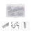 DIY Project Eyelets Metal Grommets Kit Button Fasteners Studs 8