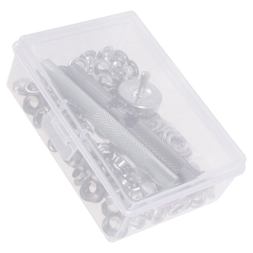 DIY Project Eyelets Metal Grommets Kit Button Fasteners Studs 2