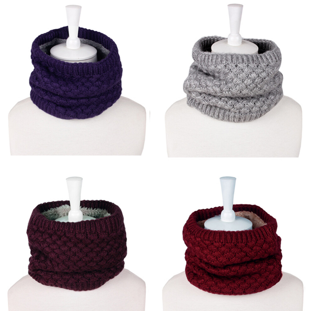 Neck Warmer Black Silk Scarf Circle Soft Men and Women Lovers-image-OPC-PJFFJZ2-NEW