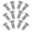 Car Disc Brake Bolt Silver Ensures Reliable Braking 12pcs 1