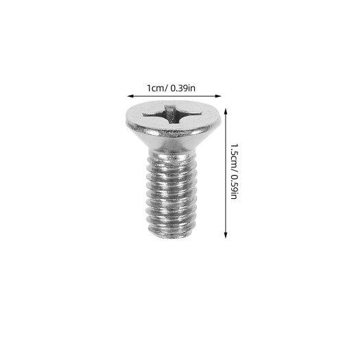 Car Disc Brake Bolt Silver Ensures Reliable Braking 12pcs 1