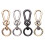 3Pièces Boucles De Sac DIY Métal Argent Résistantes Pratiques 2