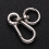 3Pièces Boucles De Sac DIY Métal Argent Résistantes Pratiques 5