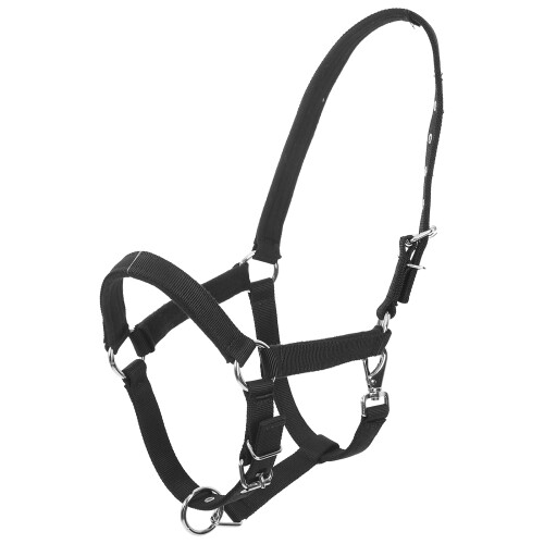 Portable Horse Head Collar Nylon Equestrian Accessory 1set 2