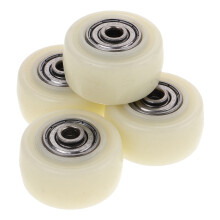4pcs Small Rotation Roller Casters Wheels For Cart Caster