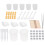 101 Pcs Glue Tool Diy Epoxy Tools Measuring Material Kit Craft Resin 8