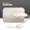 KEPLIN Rechargeable Electric Hot Water Bottle, Cream 4