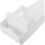 Iron Stand Wall Mount For Ironing Boards, White Plastic, Iron Frame, Wall-Mounted Iron Holder, Storage 2