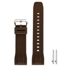 (Brown) 24mm Strap For Casio Protrek Prg-650 Prg-600y Prw-6600 Ga2000 Watch Band