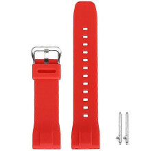 (Red) 24mm Strap For Casio Protrek Prg-650 Prg-600y Prw-6600 Ga2000 Watch Band