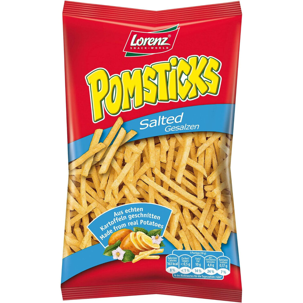 Kidzbuzz Pomstick Salted Snacks 85G (Pack Of 12) Tasty Treat