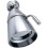 High Flow Shower Head, Angle Simple Solid Brass with Swivel Joint High Pressure Shower Head 1