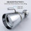 High Flow Shower Head, Angle Simple Solid Brass with Swivel Joint High Pressure Shower Head 5