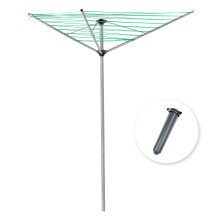 (3 Arm – 30m Drying Area) KCT Rotary Washing Clothes Line + Optional Covers