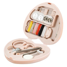 Heart-Shaped Sewing Tool Organizer, Mini Set, Durable Material, Storage For Needles And Clips, For Travel Or Dorm