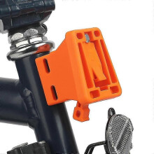(Orange) Rhinowalk Sk709 For Brompton Bicycle Front Carrier Block Latch Lever Kit Set-black