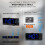 (Brown) Multifunctional USB Radio LED Projection Alarm Clock 5
