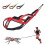 (Red, L) Running Dog Leash Chest Strap Large Dog Vest Leash 2